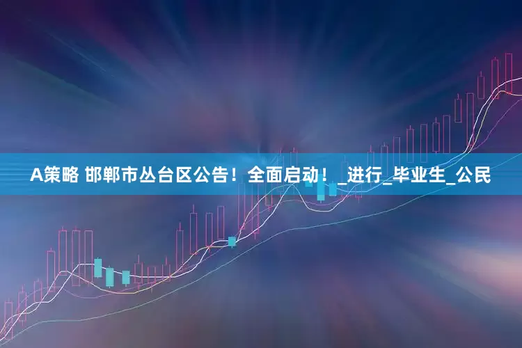 A策略 邯郸市丛台区公告！全面启动！_进行_毕业生_公民